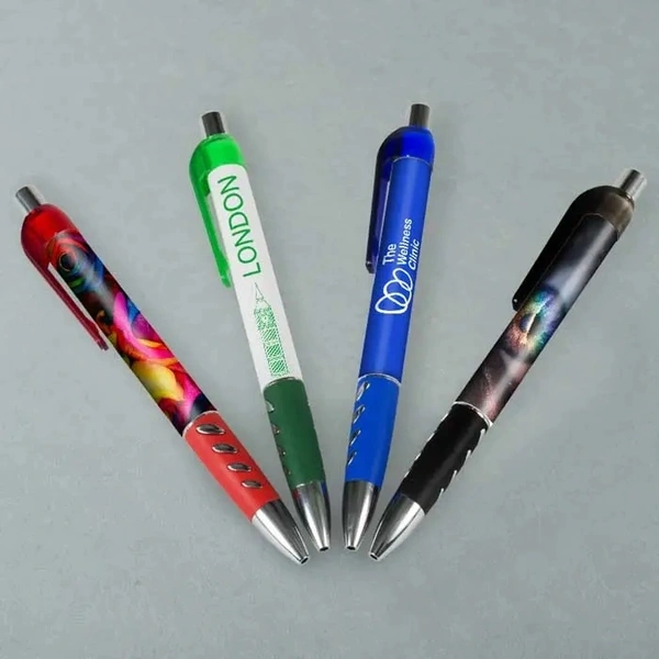 Soft Grip Printed Pens